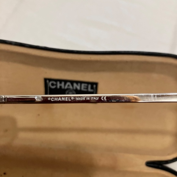 Chanel Gradient Lenses Vintage Rimless Sunglasses main image 5